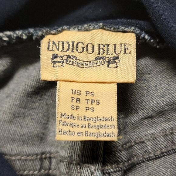 Indigo Blue Secret Fit Belly Stretch Maternity Jeans - Picture 14 of 16